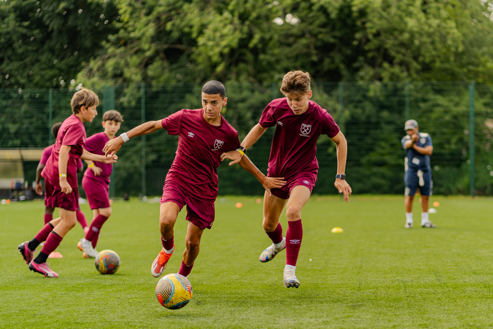 Jugadores internacionales del campus de Londres